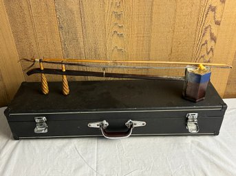 Vintage Chinese Erhu String Instrument With Case *LOCAL PICKUP ONLY - NO SHIPPING*