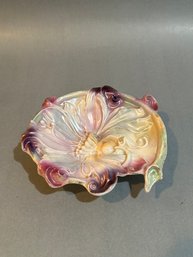 Stunning Floral Porcelain Dish  Made In Germany