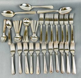 50 Pieces Of Rogers Hotel Flatware Lombardy