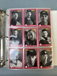 Folder Of MLB Cards 1993 Leaf And 1991 Studio.