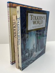 Lot Of 3 JRR Tolkien Architect Of Middle Earth The Hobbit Companion Tolkiens World