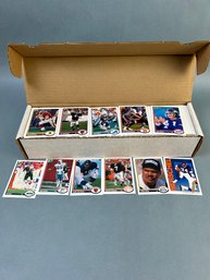 Box Of 1991 Upper Deck NFL Cards.