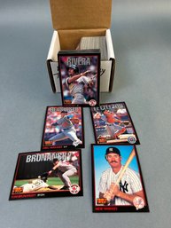 Box Of 1993 Donruss Triple Play Cards.