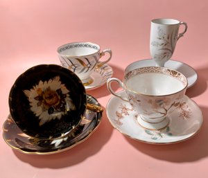 Mixed Lot Of 4  - China Cup & Saucers * Local Pick Up Only*