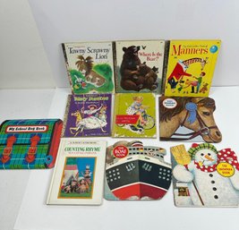 Lot Of 10 Various Childrens Books.