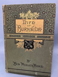 Book: The Life And Public Services Of Ambrose E. Burnside - By Ben Perley Poore, 1882