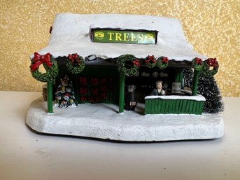 Hawthorne Village Thomas Kinkade Homestead Tree Stand.