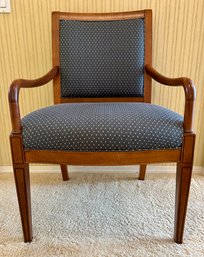 La-z- Boy Dark Blue Upholstered Side Chair