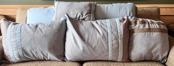 Set Of 6 Matching Throw Pillows.