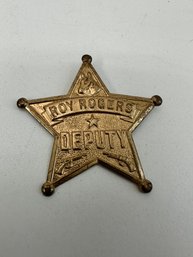 Roy Rogers Deputy Badge