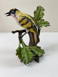 Milame Porcelain Warbler Bird By Eda Mann