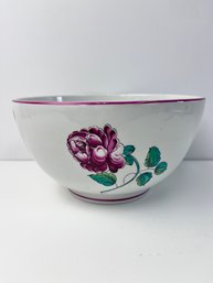 Tiffany And Company Strasburg Flowered Bowl.