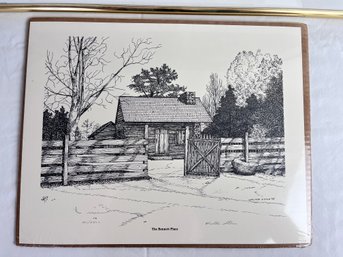 Print Signed By The Artist, Walter Stone 'The Bennett Place' 98