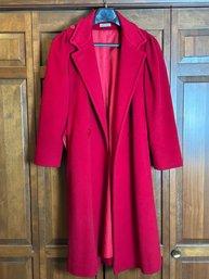 Vintage Jill Jr Cherry Red Jacket *LOCAL PICKUP ONLY - NO SHIPPING*