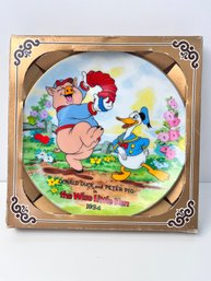 Donald Duck 50th Birthday Commemorative Plate.
