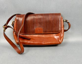 Etienne Aigner Brown Leather Purse