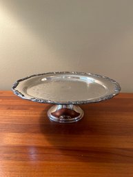 Silver Plate Cake Plate