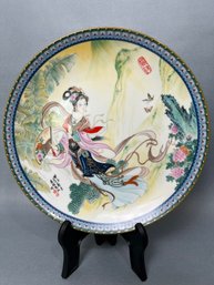 Royal Jingdezhen Porcelain Plate - 1986