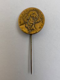 Vintage Gold Tone Mikolaj Kopernik Stick Pin