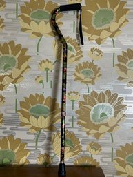 Floral Adjustable Cane *LOCAL PICKUP ONLY - NO SHIPPING*