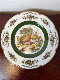 Ascot Service Plate By Wood & Sons England.