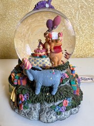 Disney Happy Birthday Music Box Featuring Winnie The Pooh.