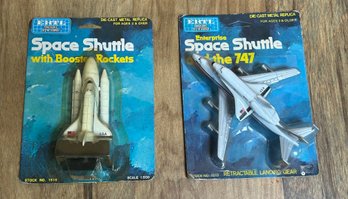 Vintage Ertl Co. Die Cast Metal Replica Space Shuttle Collectibles *LOCAL PICKUP ONLY - NO SHIPPING*