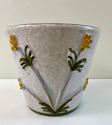 Decorative Flower Pot. Made In Italy.