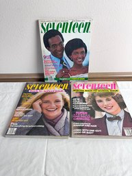 1978,1979,1980 Seventeen Magazine.