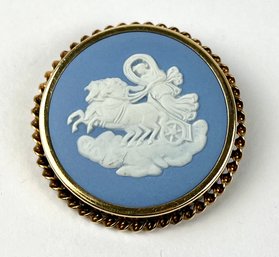 Vintage Wedgwood Greek Gold Fill Pin