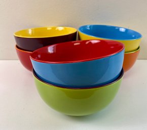 6 Porcelain Small Bowls By Mikasa