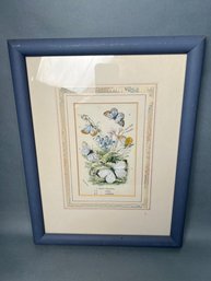 Early White Cabbage Butterfly Print