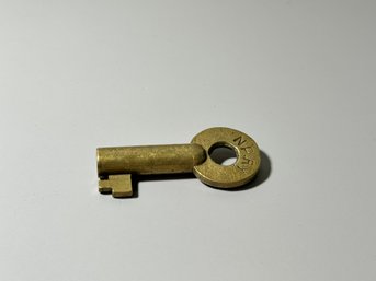 Obsolete NPRY Railroad Adlake Brass Key