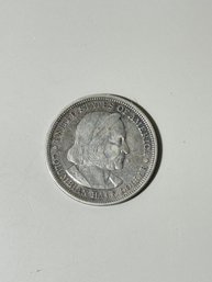 1893 Columbian Exposition Silver Commemorative Half Dollar
