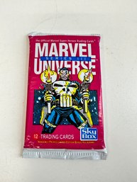 Sealed Pack Of Sky Box Marvel Universe Series III Cards