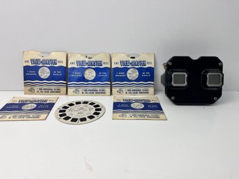 Vintage Viewmaster With 6 Slides.