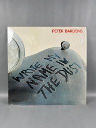 Peter Bardens Write My Name In Dust Promo Vinyl Record