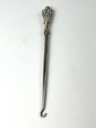 Vintage Sterling Silver Button Hook