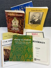 Lot Of 8 Symphony Masters Music Books *local Pickup Only*