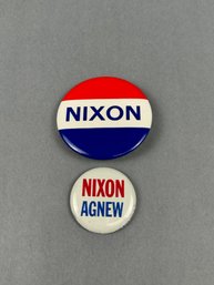 Vintage Nixon Campaign Buttons