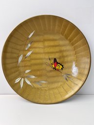 Vintage Imported From Japan Plastic Butterfly Plate. *Local Pick Up Only*
