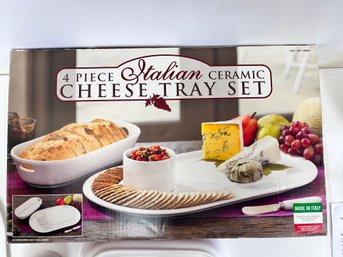 4 Piece Italian Cheese Tray Set.  *Local Pick Up Only*