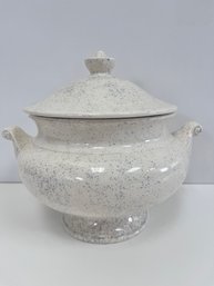 Blue Speckled Soup Tureen. *Local Pick Up Only*
