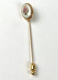Vintage 14k GF Lenox Floral Brooch Pin