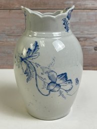 Vintage Transferware Porcelain Small Vase  - England