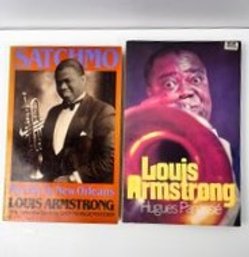 2 Louis Armstrong Books.