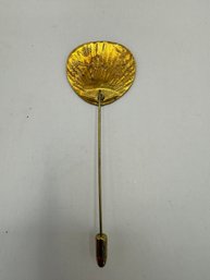 Vintage Stick Pin With Asian Motif