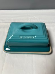 Le Creuset Caribbean Heritage Covered Butter Dish