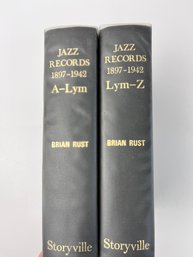 2 Jazz Records 1897 To 1942 Reference Books.