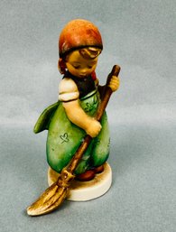 Hummel Figure - Girl With A Broom - W Germany